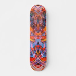 Skateboard Arte abstracto de fantasía mística