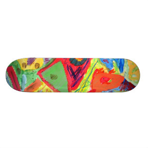 Skateboard Arte abstracto de Kandinsky