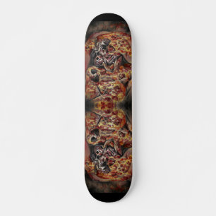 Skateboard Arte abstracto gráfico de Pizza deathtrampa