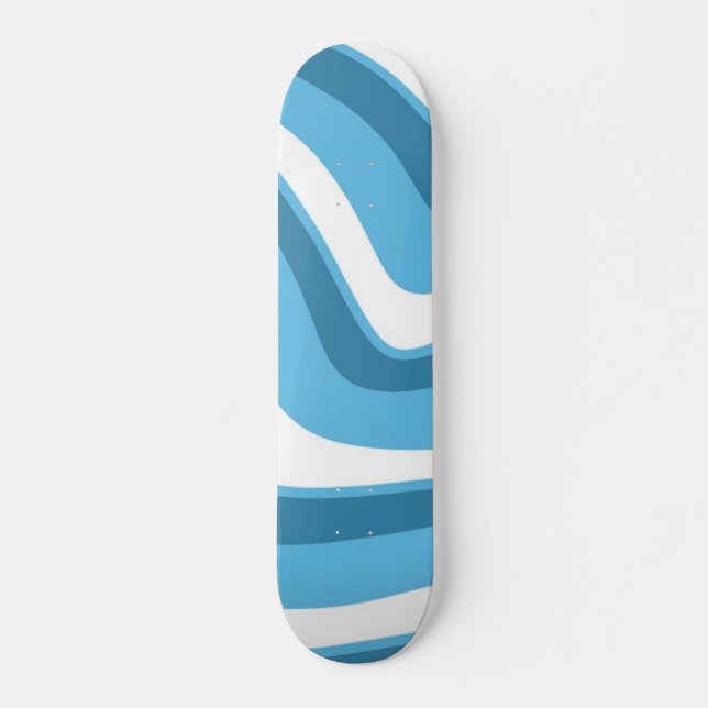 Skateboard arte abstracto moderno (Anverso )