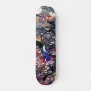 Skateboard arte aleatorio