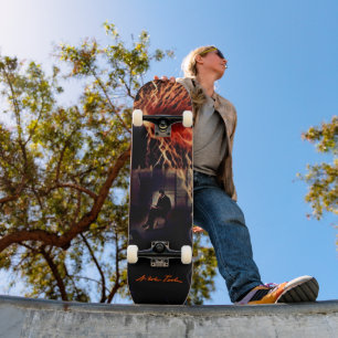 Skateboard Arte Antiguo de Nikola Tesla Voltage Released
