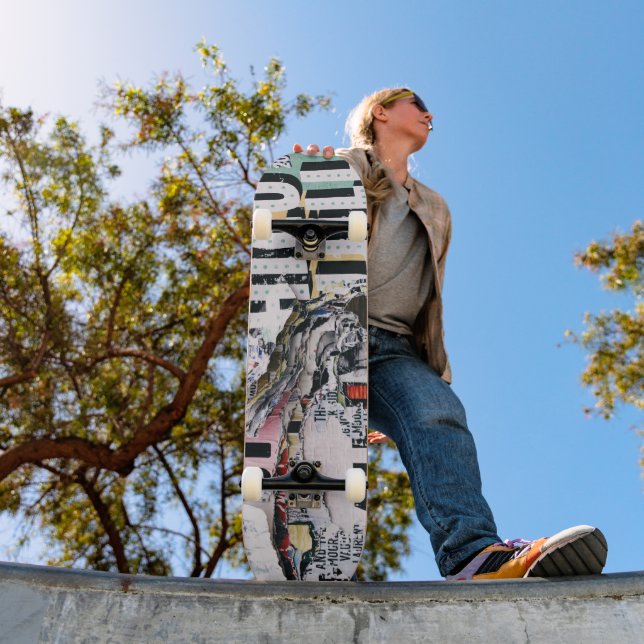Skateboard Arte arrancado (Exterior 1)