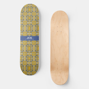 Skateboard Arte caleidoscopio del volumen once