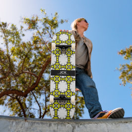 Skateboard Arte calidoscopio del volumen uno diecinueve