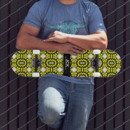 Skateboard Arte calidoscopio del volumen uno diecisiete