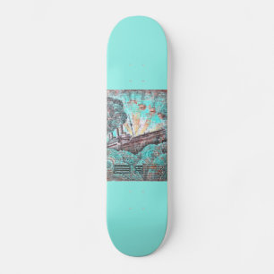 Skateboard Arte callejero de Nueva York