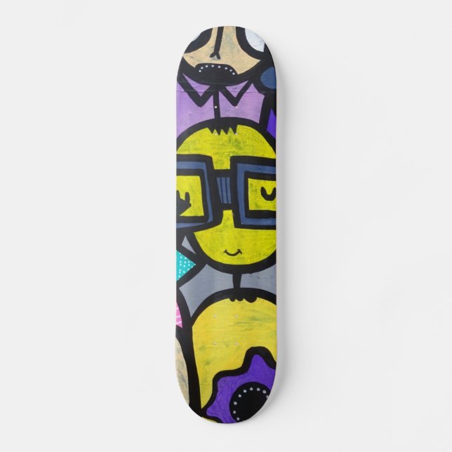 Skateboard Arte callejero del graffiti (Anverso)