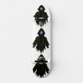 Skateboard Arte Callejero Oscuro de Terror de Monstruos Gótic
