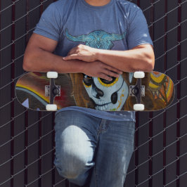 Skateboard - Arte callejero psicodélico