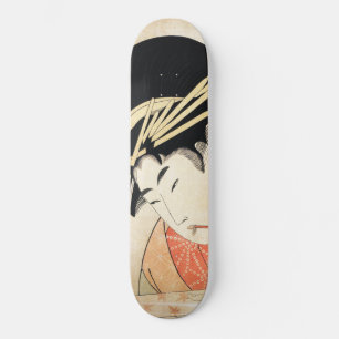 Skateboard Arte cosechado ukiyo-e geisha maiko oriental
