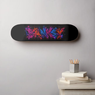 Skateboard Arte de Banksy