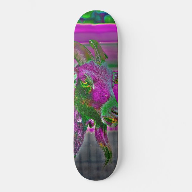 Skateboard Arte de cabra (Anverso)