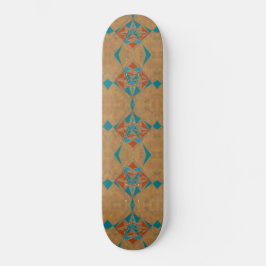 Skateboard Arte de diseño de estrella india del desierto del 