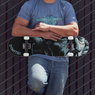 Skateboard Arte de espionaje de la era de la guerra fría en N