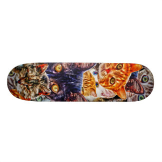 Skateboard Arte de gato