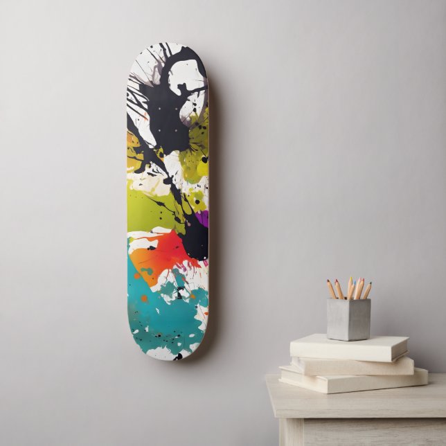 Skateboard Arte de grafiti (Arte de la pared)