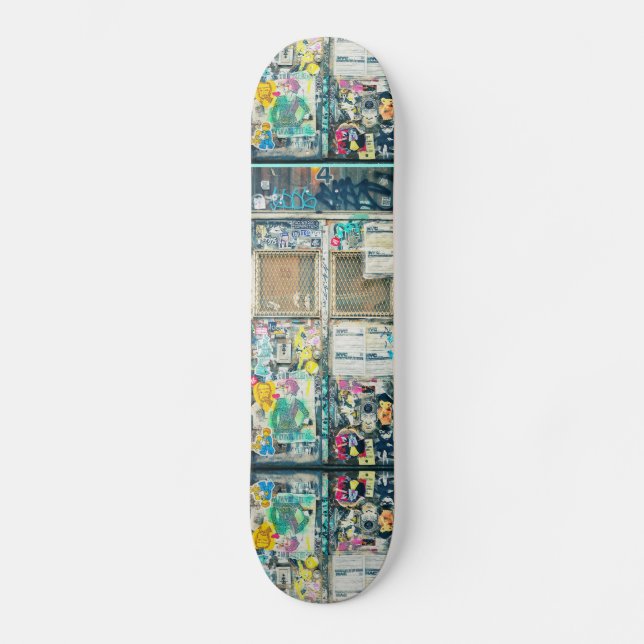 Skateboard Arte de la calle de Nueva York (Anverso)