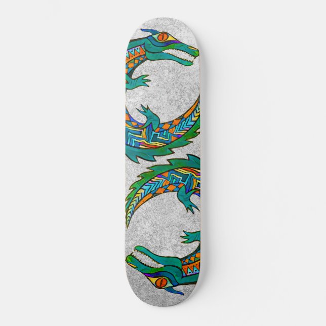 Skateboard Arte de ligador tribal (Anverso)