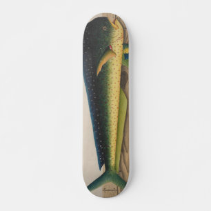 Skateboard Arte de Mahi-Mahi Fish