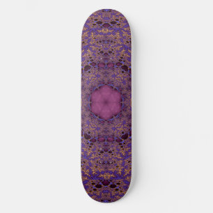 Skateboard Arte de Mandala Alucinante