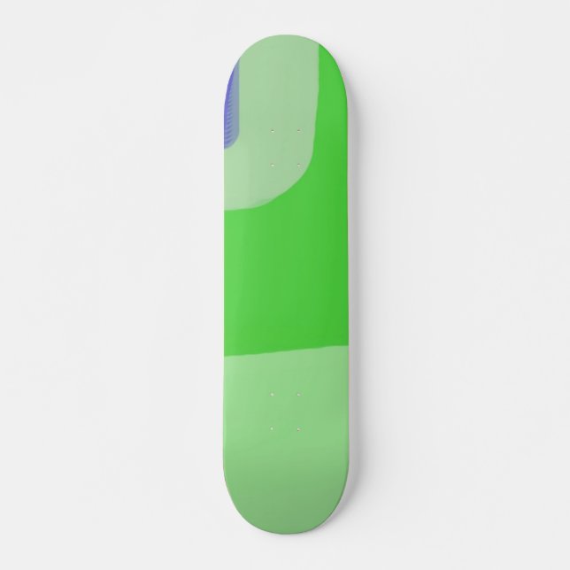 Skateboard arte de pintura abstracta (Anverso )