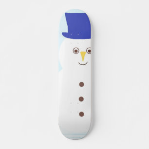 Skateboard arte de snowman