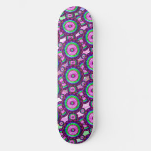 Skateboard Arte de teñido de nudos alucinante