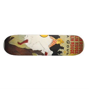 Skateboard Arte del poster de Toulouse Lautrec
