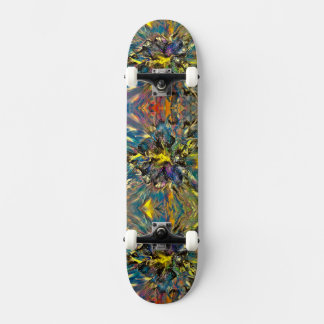 Skateboard Arte fluido / Pintura