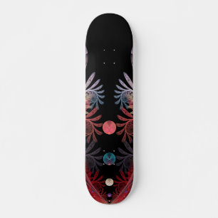 Skateboard Arte fractal de fantasía moderna abstracta Jonglag