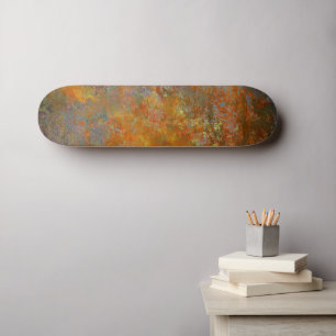 Skateboard Arte inspirado en el arte industrial rústico y rui