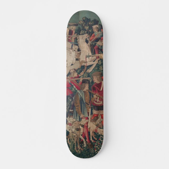 Skateboard Arte medieval de Unicornio: los cazadores vuelven  (Anverso )