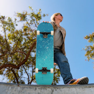 Skateboard Arte minimalista: Hielo fracturado