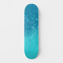 Skateboard Arte minimalista: Hielo fracturado