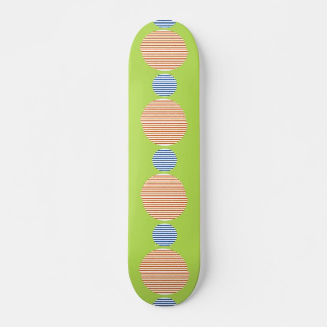 Skateboard arte moderno abstracto (Anverso )