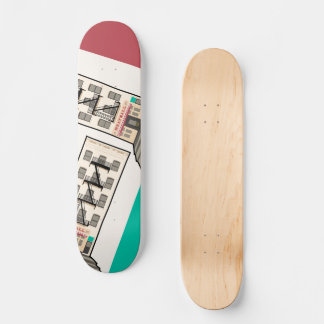 Skateboard Arte moderno de arquitectura de Nueva York