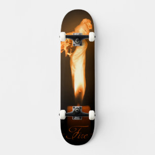 Skateboard Arte original del Fuego Caído
