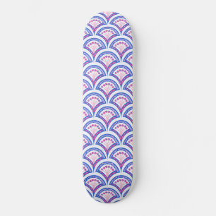 Skateboard Arte Ornamental Vintage Elegante