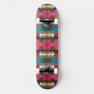 Skateboard Arte pop nº1 de Yeshaya Dank - unidad y armonía
