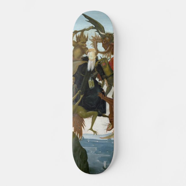 Skateboard Arte renacentista de Miguel Ángel (Anverso)