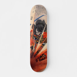 Skateboard Arte ukiyoe japonés
