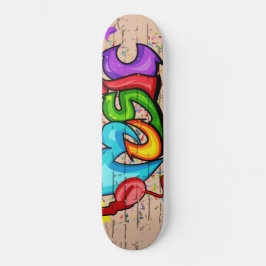 Skateboard Arte urbano 10.