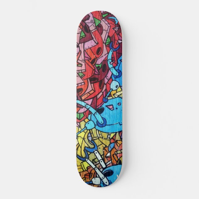 Skateboard Arte urbano 12. (Anverso)