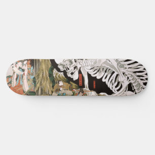 Skateboard Arte vintage de Ukiyo-e Kuniyoshi Espectro de Esqu