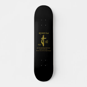 Skateboard artículos cristianos Romanos 8:28