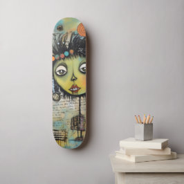 Skateboard ArtLady 7 Encantador y afligido