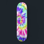 Skateboard Artsy Neon Rainbow Tie Dye Watercolor Pattern<br><div class="desc">Esta máscara de seguridad de los personalizados es perfecta para muchos profesionales, incluidos los trabajadores domésticos de las enfermerías, los trabajadores de negocios, los empleados esenciales y los civiles regulares que necesitan una capa adicional de protección. El diseño está decorado con un trazo giratorio de color arcoiris amarillo neón, rosa,...</div>