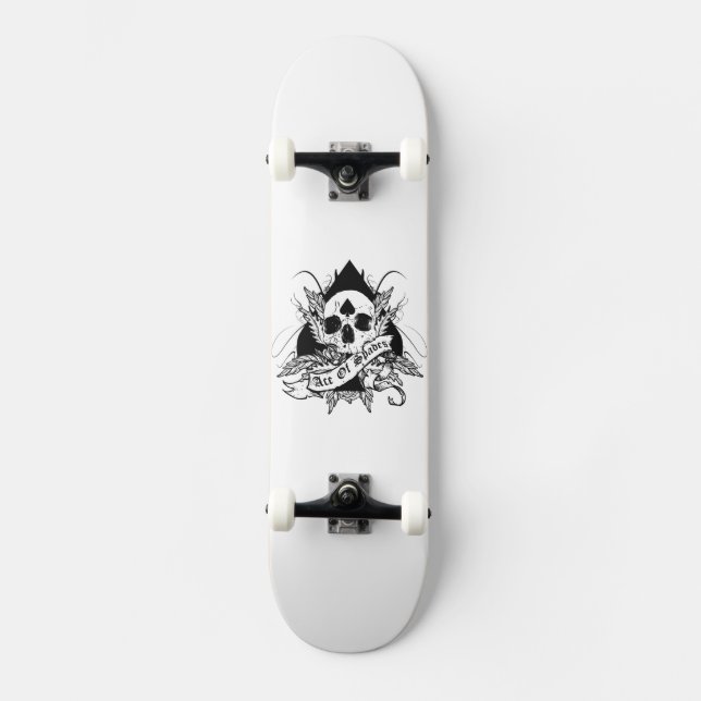 Skateboard As de espadas (Anverso)
