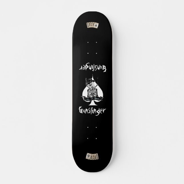 Skateboard as del gunslinger de espadas (Anverso )